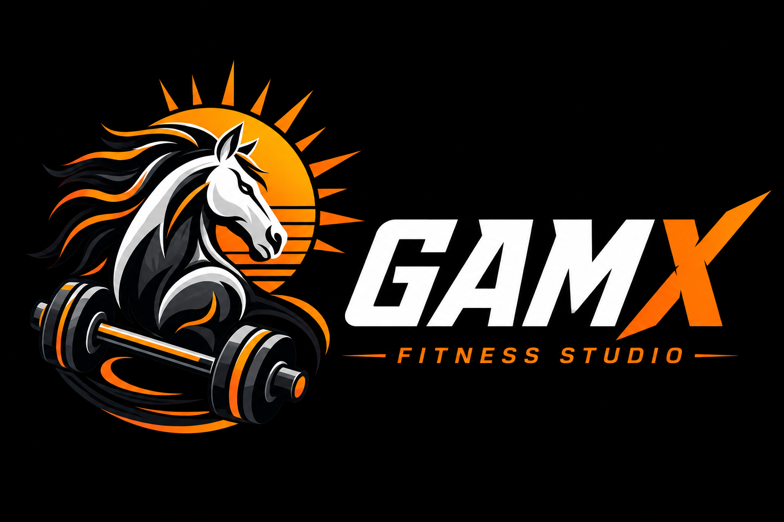 GAMX Fitness Studio Logo